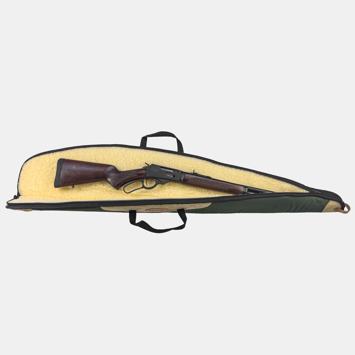 Suede & Canvas Long Gun Case