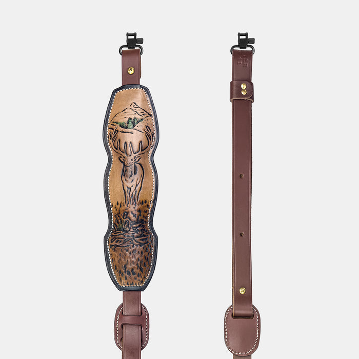 Trophy Custom Padded Rifle Sling - Elk